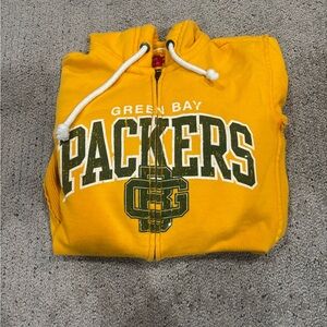 Green Bay Packers Yellow Hoodie